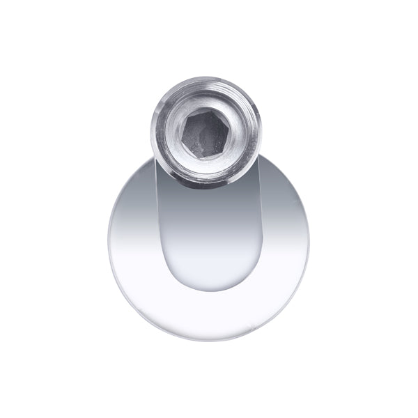 Racor excéntrico de 40 mm M1/2" - M3/4" con embellecedor x2