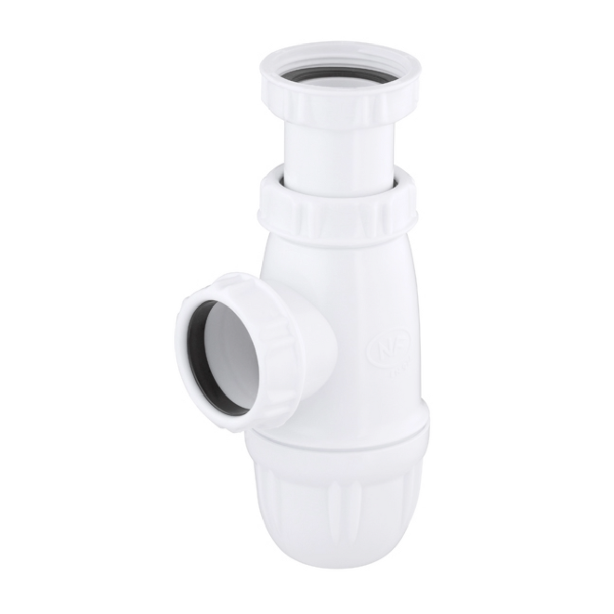 Sifón de fregadero plástico Ø40 G1"1/2