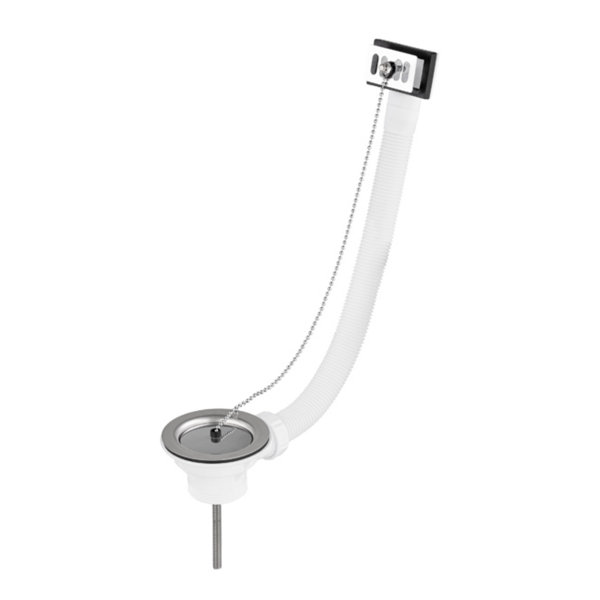 Tapón de lavabo de arenisca/sintético diámetro 60 con rebosadero