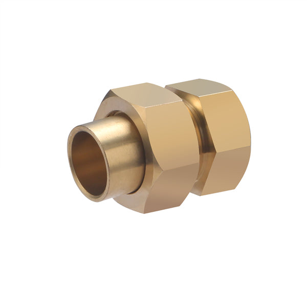 Racor Recto Latón Hembra Esferocónico