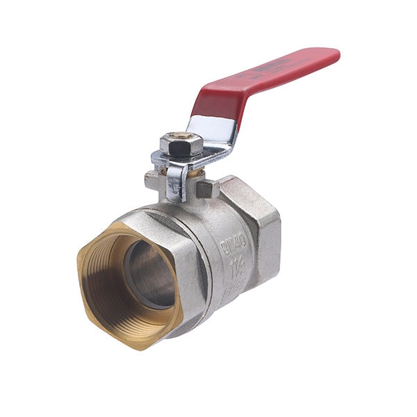 Válvula de paso con palanca hembra - hembra 1'1/2