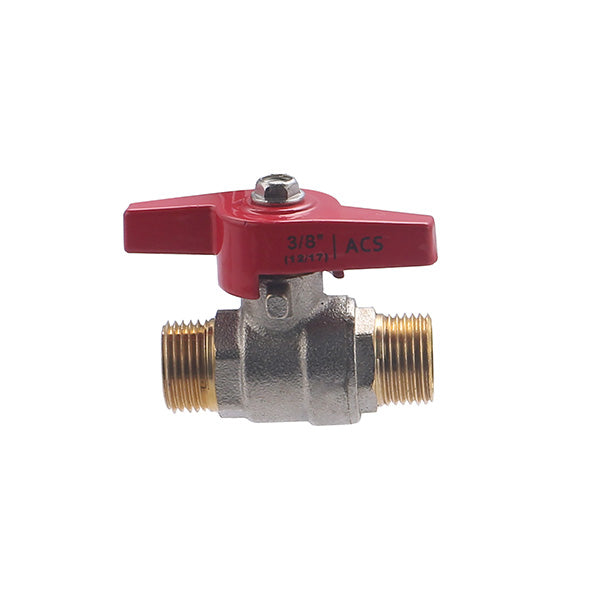 Válvula Palomilla macho - macho 3/8'