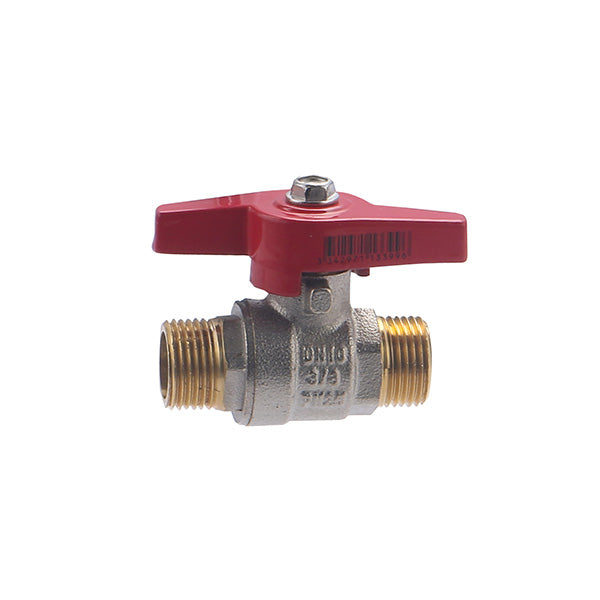 Válvula Palomilla macho - macho 3/8'