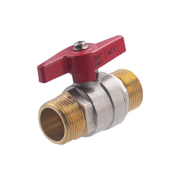 Válvula Palomilla macho - macho 3/4'