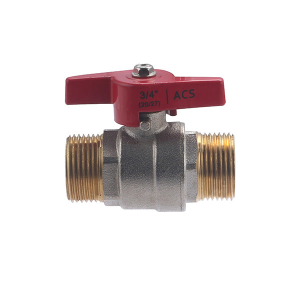 Válvula Palomilla macho - macho 3/4'