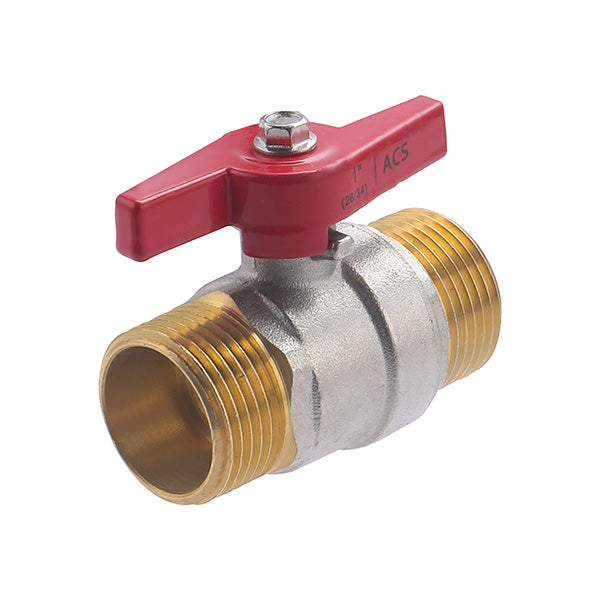 Válvula Palomilla macho - macho 1'