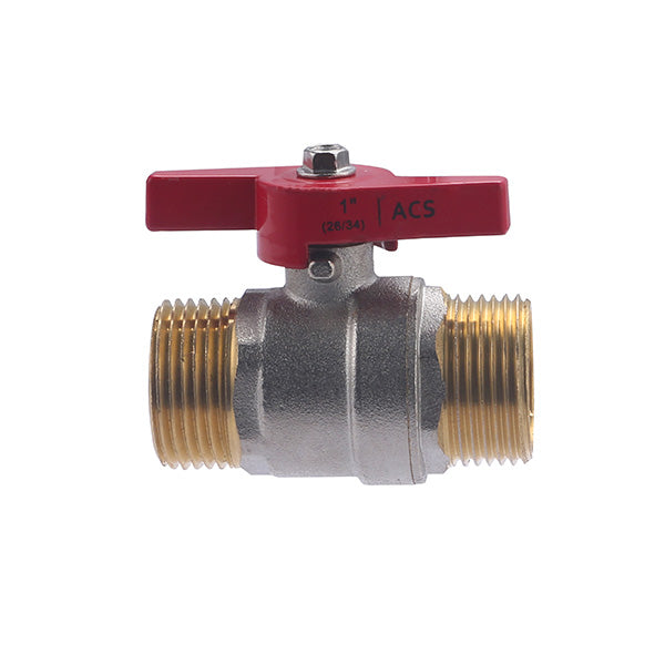 Válvula Palomilla macho - macho 1'