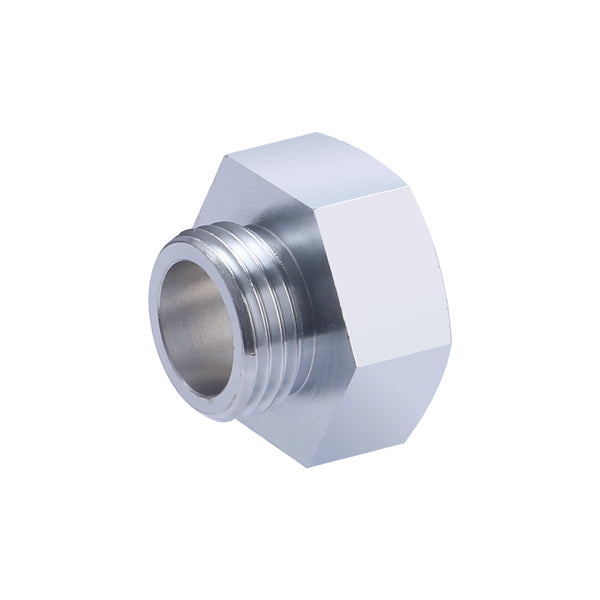 Racor marsella reducido hembra macho 243 cromado