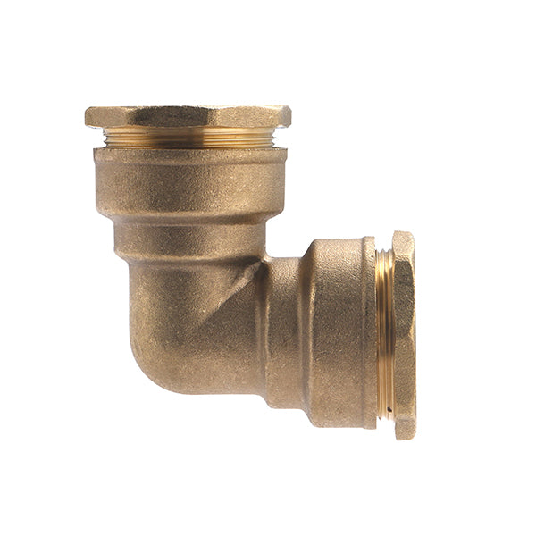 Codo latón igual para PE