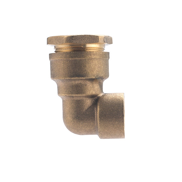 Codo latón hembra para PE