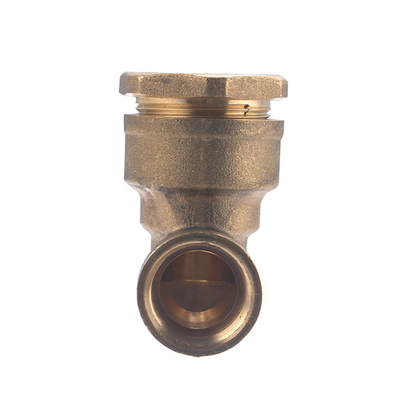 Codo latón hembra para PE