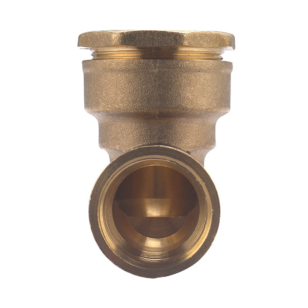 Codo latón hembra para PE