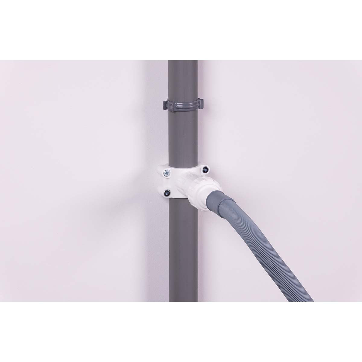 brida de desagüe autoperforante