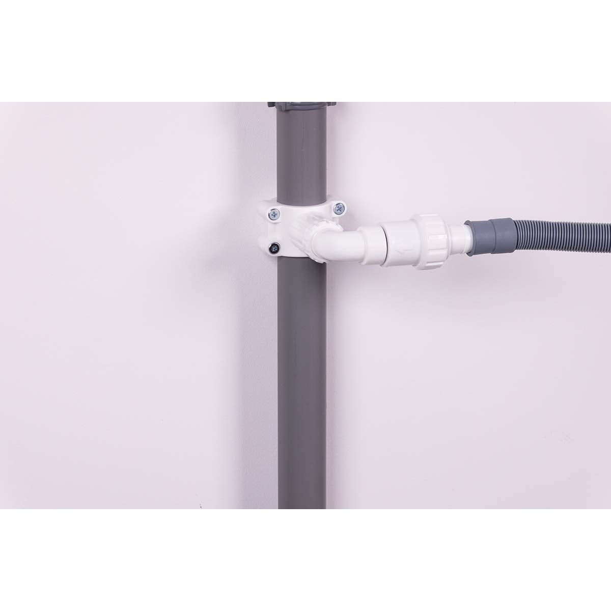 brida de desagüe autoperforante