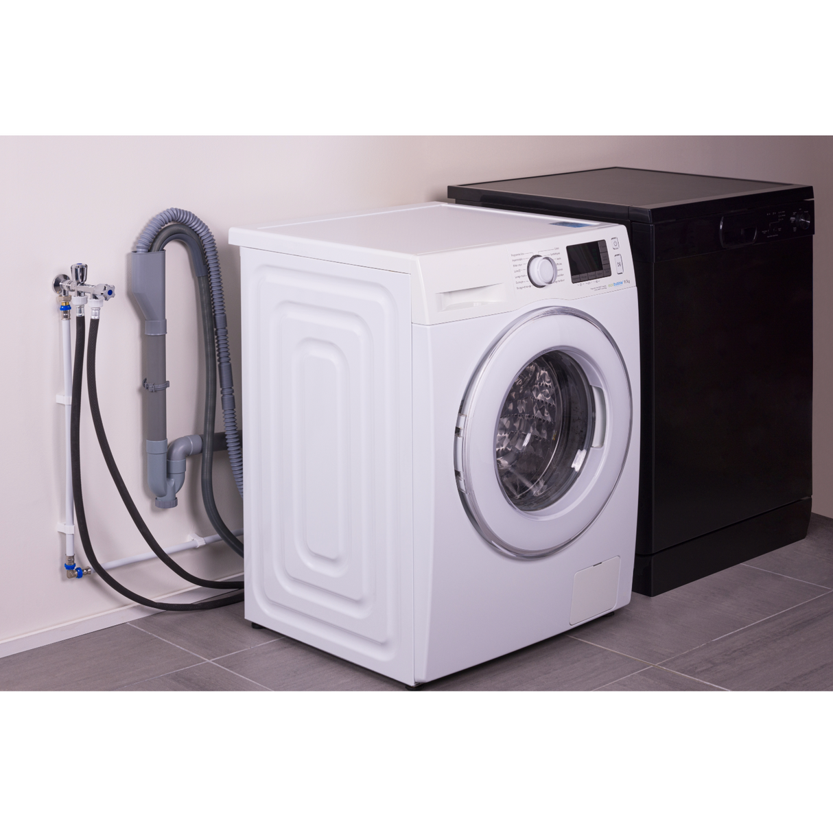 Manguera de desagüe para lavadora extensible instalación