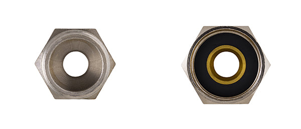 Flexible macho - hembra 3/4 pasaje interior 13 milímetros