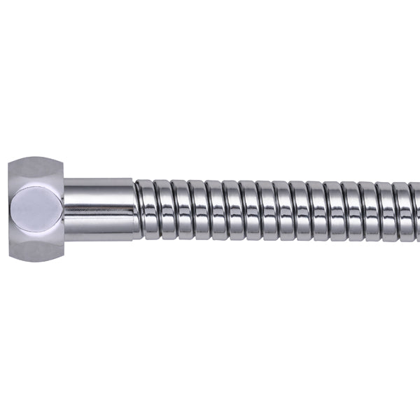 Latiguillo inox doble grapa cromado 1.75m