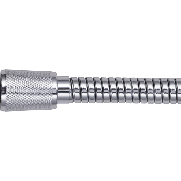 Latiguillo inox doble grapa cromado 1.75m