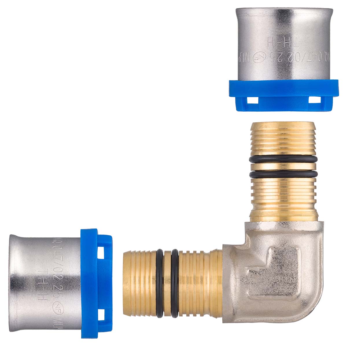 Codo multicapa igual