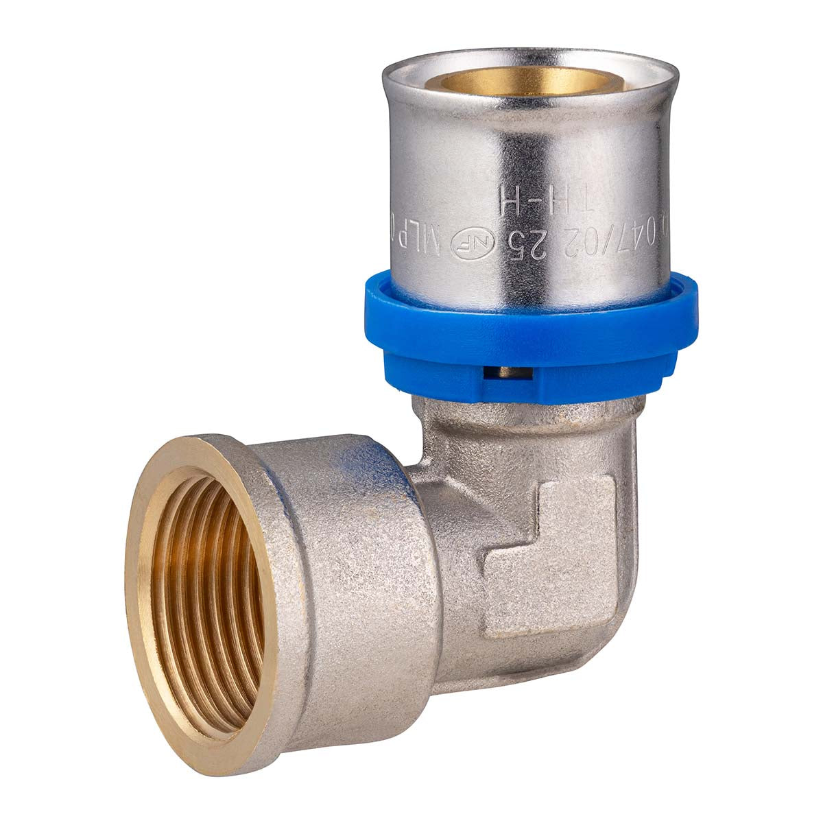 Codo racor hembra multicapa