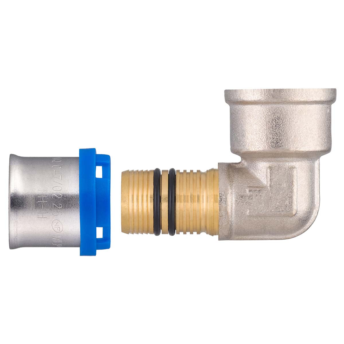 Codo racor hembra multicapa