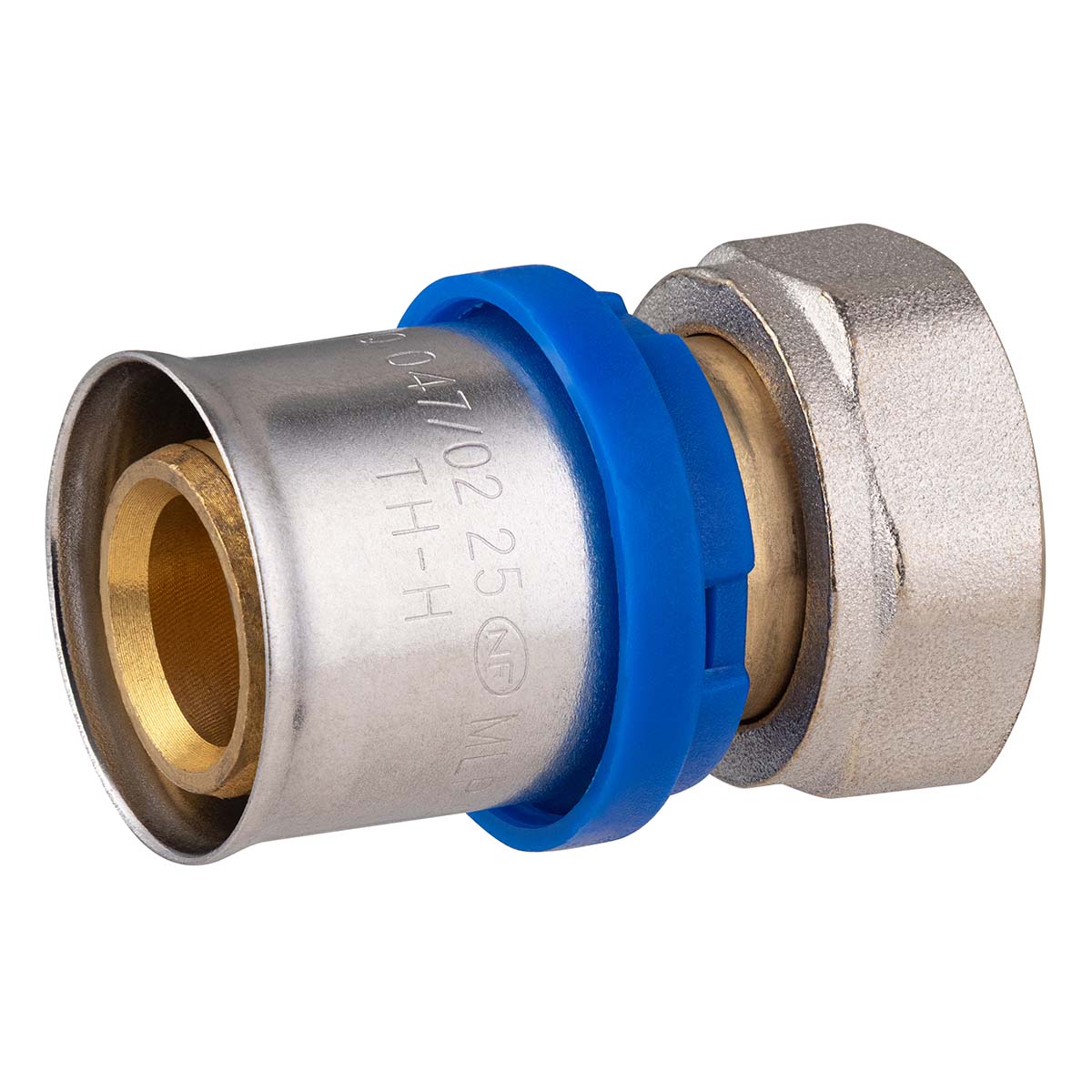 Racor móvil tuerca libre hembra