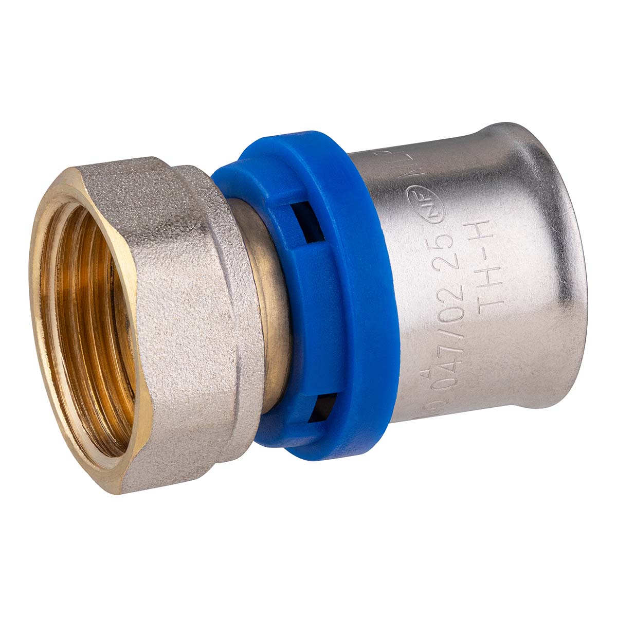 Racor móvil tuerca libre hembra