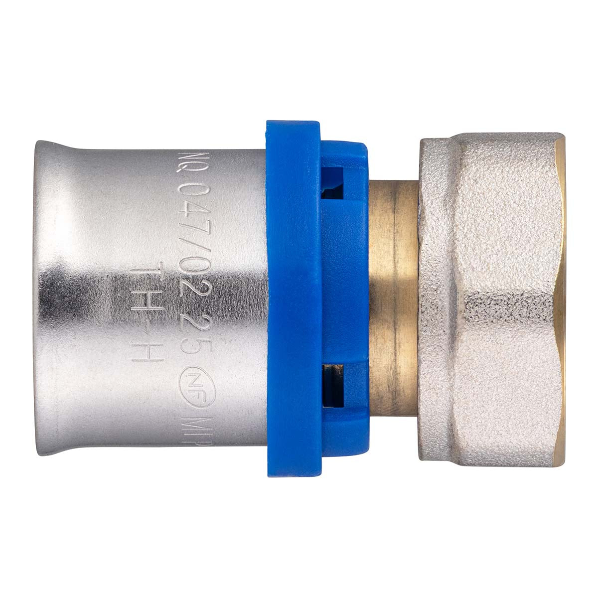 Racor móvil tuerca libre hembra