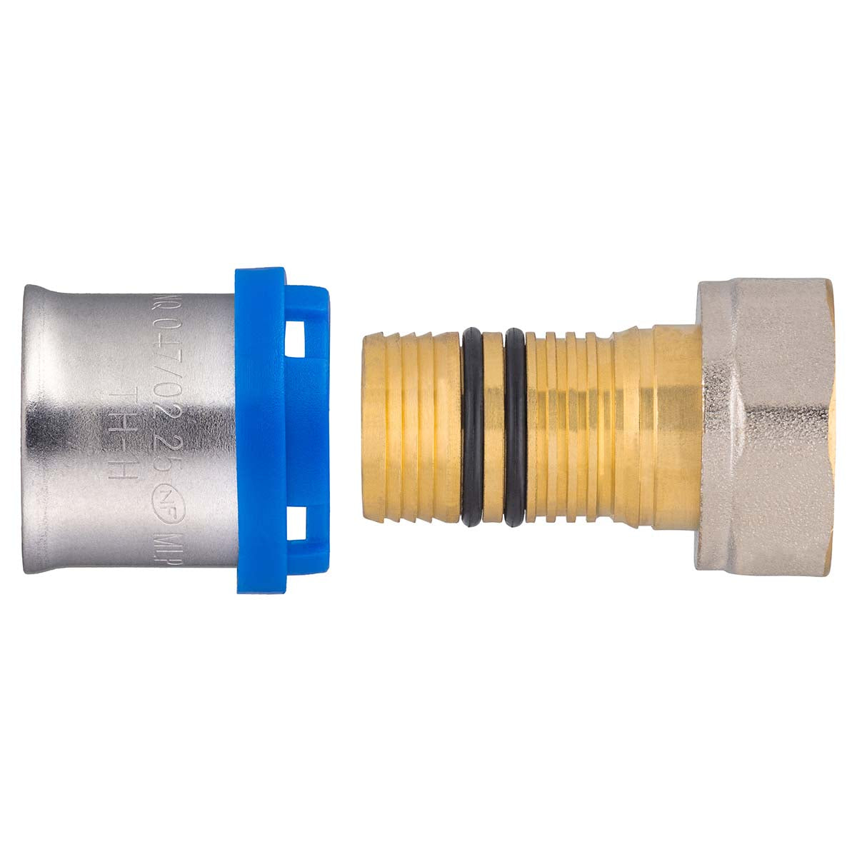 Racor móvil tuerca libre hembra