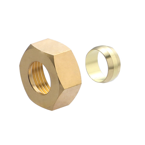 Tuerca + oliva bicono