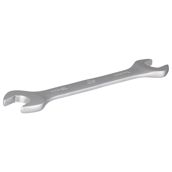 Llave fija de doble boca 14x15 mm
