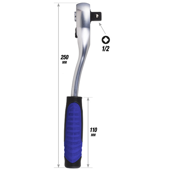 Llave de carraca reversible
