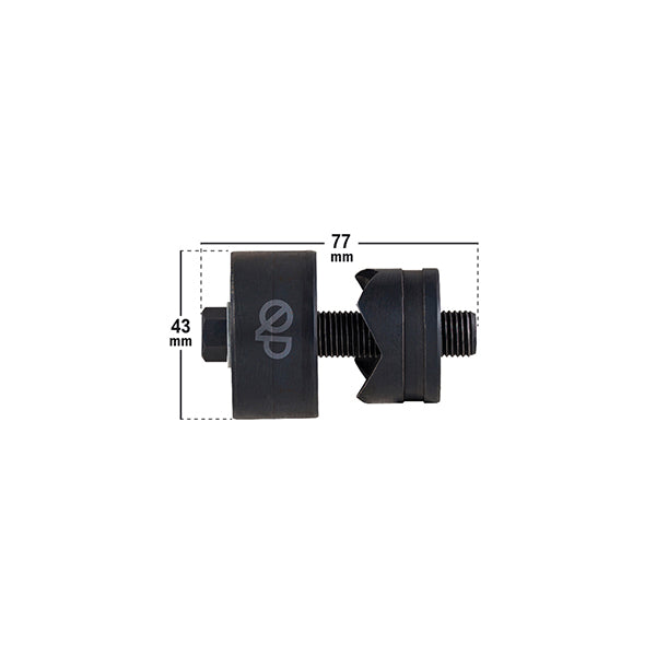 Perforador hexagonal de metal para fregadero