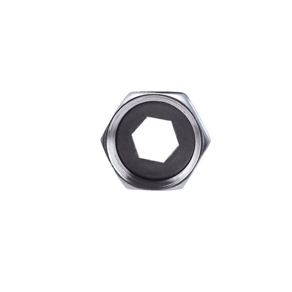 Par de racores sanitarios rectos con tuerca giratoria