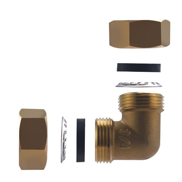 Codo junta mixta igual