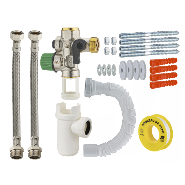 Kit conexión fácil para calentador de agua