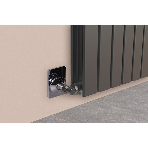 Kit completo válvula termostática para radiador antracito