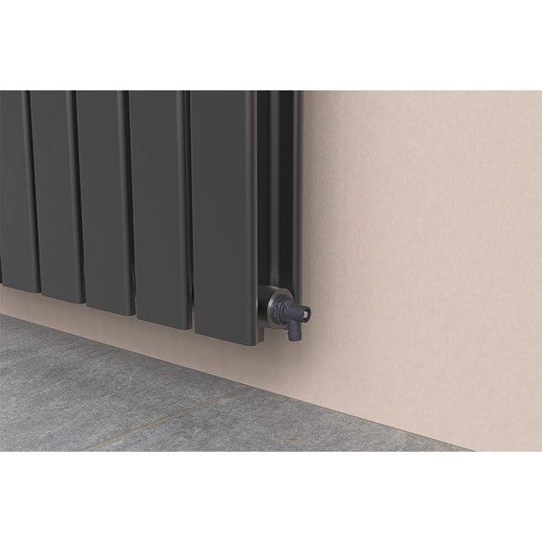 Kit completo válvula termostática para radiador antracito