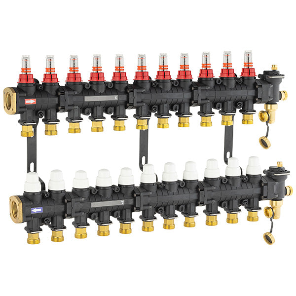 Colector para suelo radiante