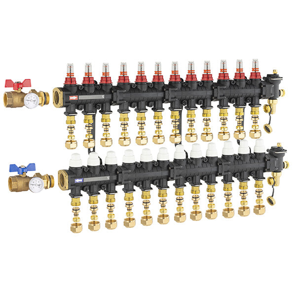 Colector para suelo radiante / refrescante