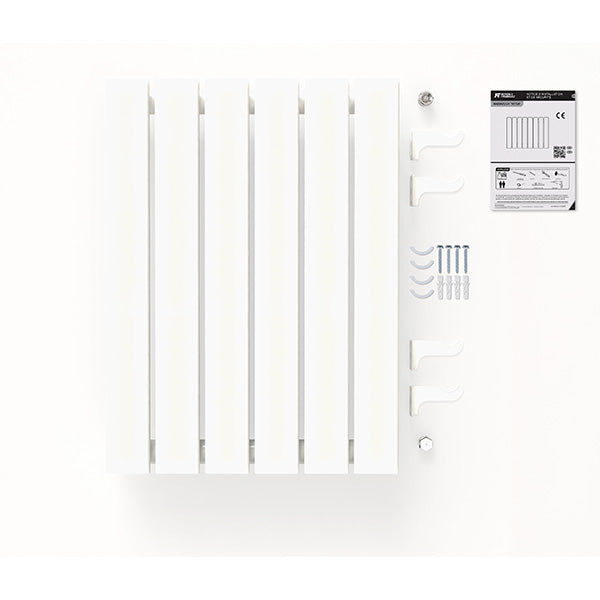 Radiador plano blanco