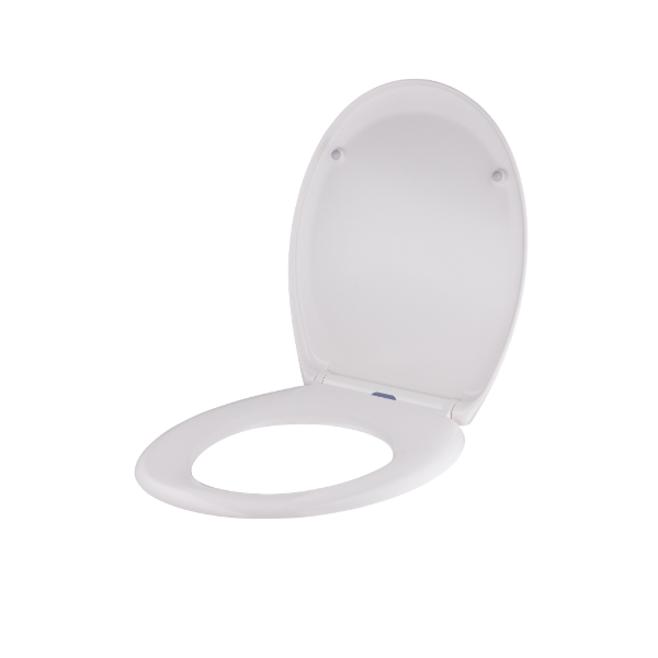 Asiento de inodoro termoestable blanco