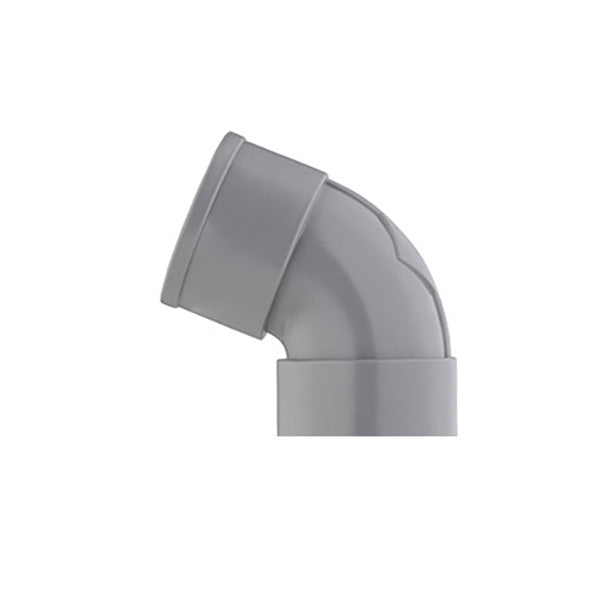 Codo PVC 67° hembra hembra Ø40