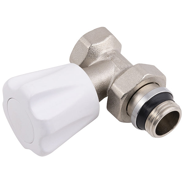 Válvula manual de radiador recta