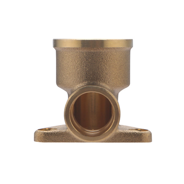 Codo Aplique Latón para Soldar