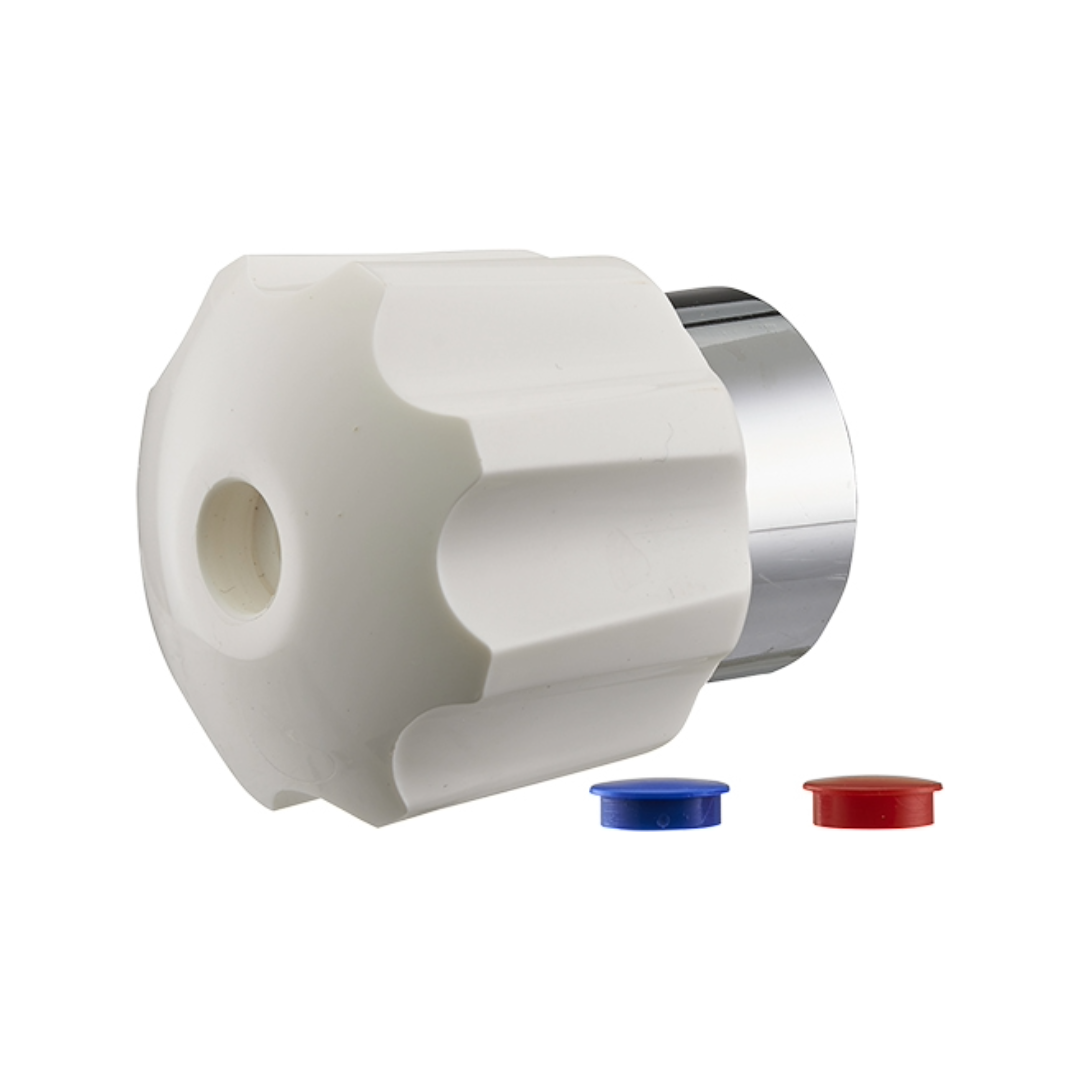 Montura válvula pomo con faldón deslizante