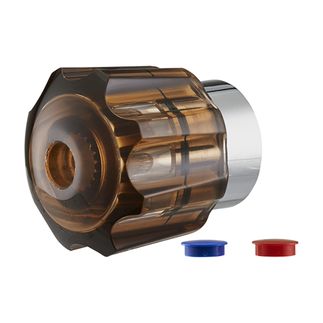 Montura válvula pomo con faldón deslizante