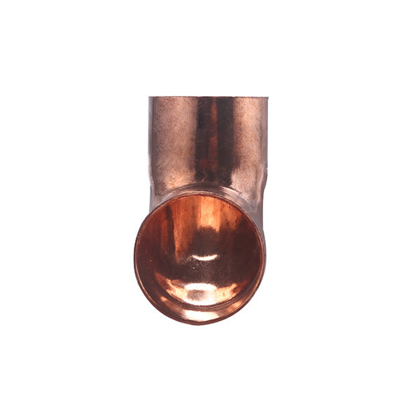 Codo Cobre a Soldar 90° Pequeño Radio 90 CU