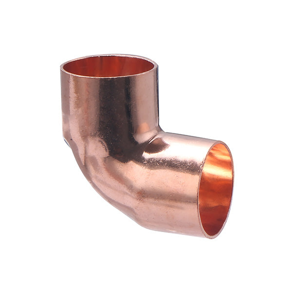 Codo Cobre a Soldar 90° Pequeño Radio 90 CU