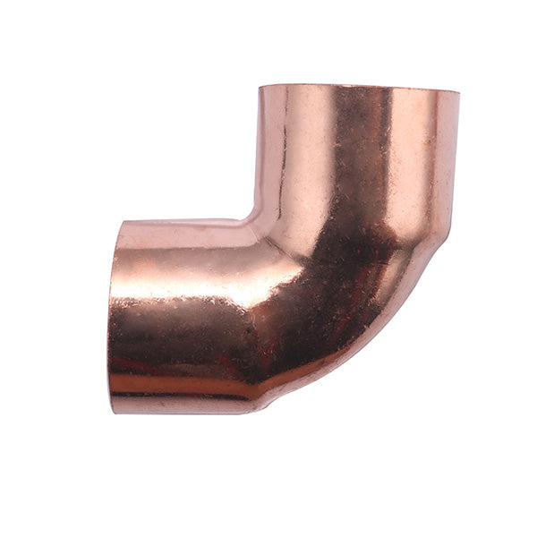 Codo Cobre a Soldar 90° Pequeño Radio 90 CU